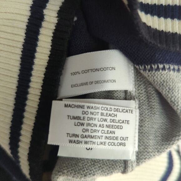 Cutter & Buck Womens Stride Colorblock Sweater‎ Navy & Gray Pullover Small NWT - Picture 6 of 8